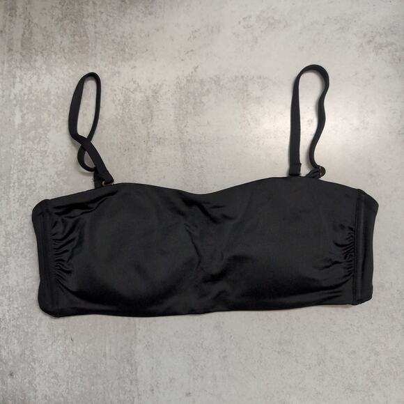 Andie Bora Bora Top Black Bikini Swimwear Bathing Suit Size M New - Picture 1 of 9